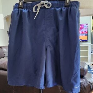 Vintage Nike swim 8"  trunks size med (30-32)